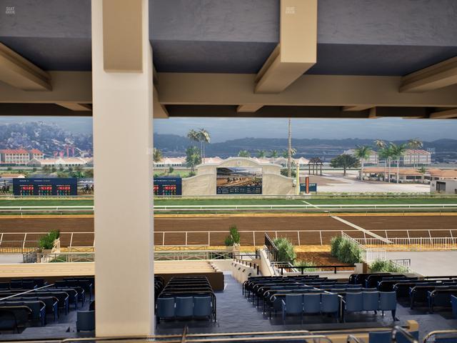 Del Mar Thoroughbred Club - Section Stretch Run Seat Lvl 3 Sec 3 Seat View