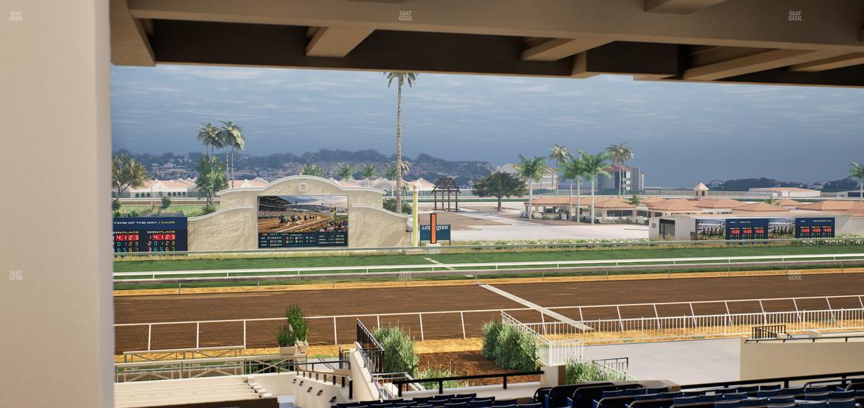 Del Mar Thoroughbred Club - Section Stretch Run Seat Lvl 3 Sec 3 Seat View