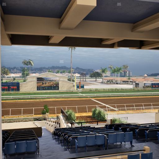Del Mar Thoroughbred Club - Section Stretch Run Seat Lvl 3 Sec 3 Seat View