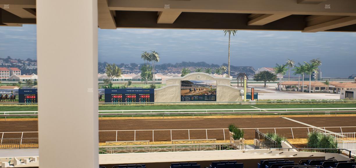 Del Mar Thoroughbred Club - Section Stretch Run Seat Lvl 3 Sec 4 Seat View