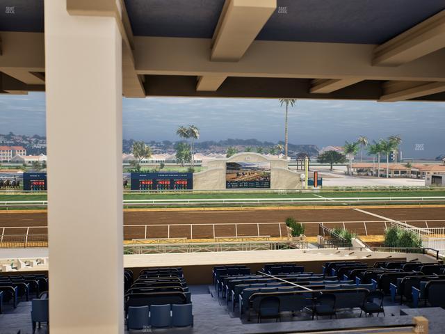 Del Mar Thoroughbred Club - Section Stretch Run Seat Lvl 3 Sec 4 Seat View