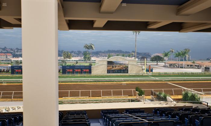 Del Mar Thoroughbred Club - Section Stretch Run Seat Lvl 3 Sec 4 Seat View