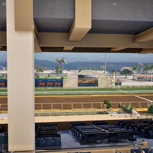 Del Mar Thoroughbred Club - Section Stretch Run Seat Lvl 3 Sec 4 Seat View