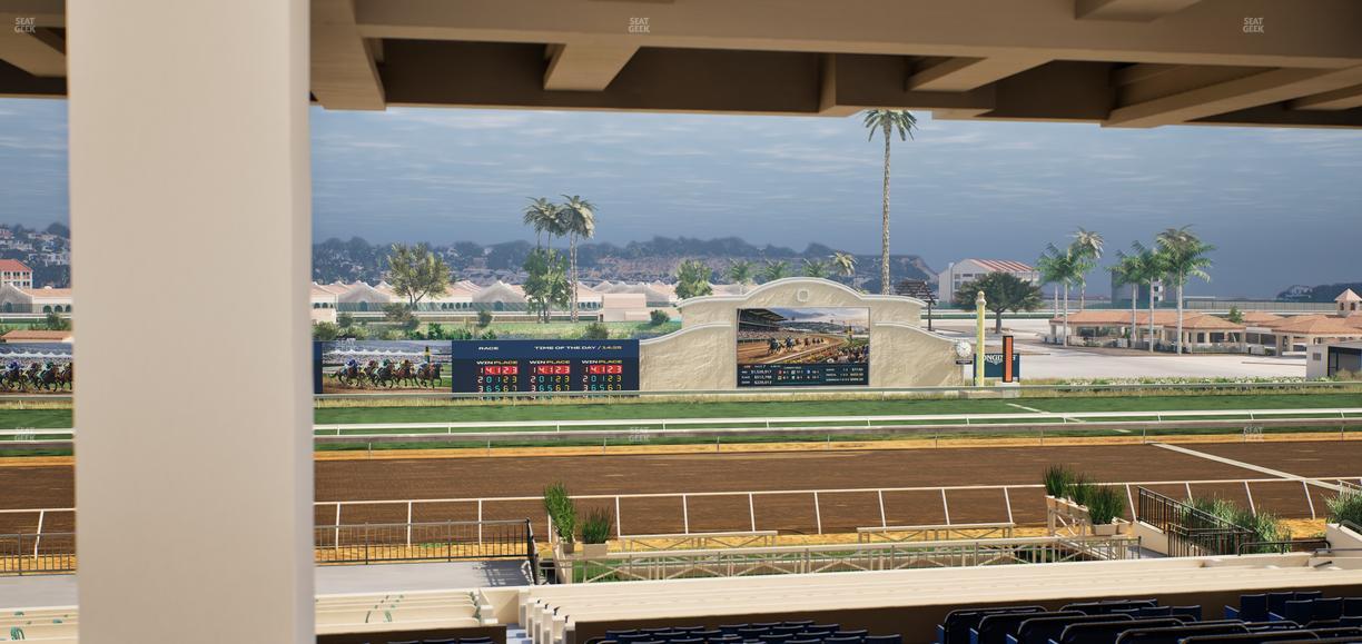 Del Mar Thoroughbred Club - Section Stretch Run Seat Lvl 3 Sec 5 Seat View