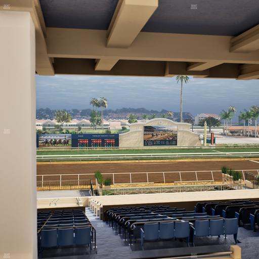 Del Mar Thoroughbred Club - Section Stretch Run Seat Lvl 3 Sec 5 Seat View