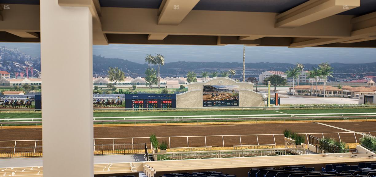 Del Mar Thoroughbred Club - Section Stretch Run Seat Lvl 3 Sec 5 Seat View