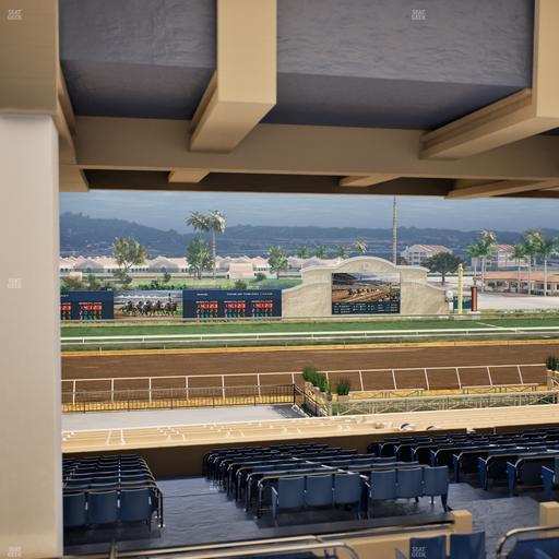 Del Mar Thoroughbred Club - Section Stretch Run Seat Lvl 3 Sec 6 Seat View
