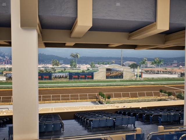 Del Mar Thoroughbred Club - Section Stretch Run Seat Lvl 3 Sec 6 Seat View