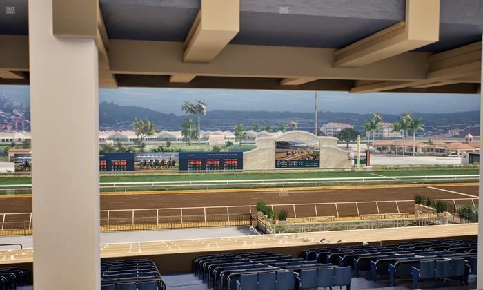 Del Mar Thoroughbred Club - Section Stretch Run Seat Lvl 3 Sec 6 Seat View