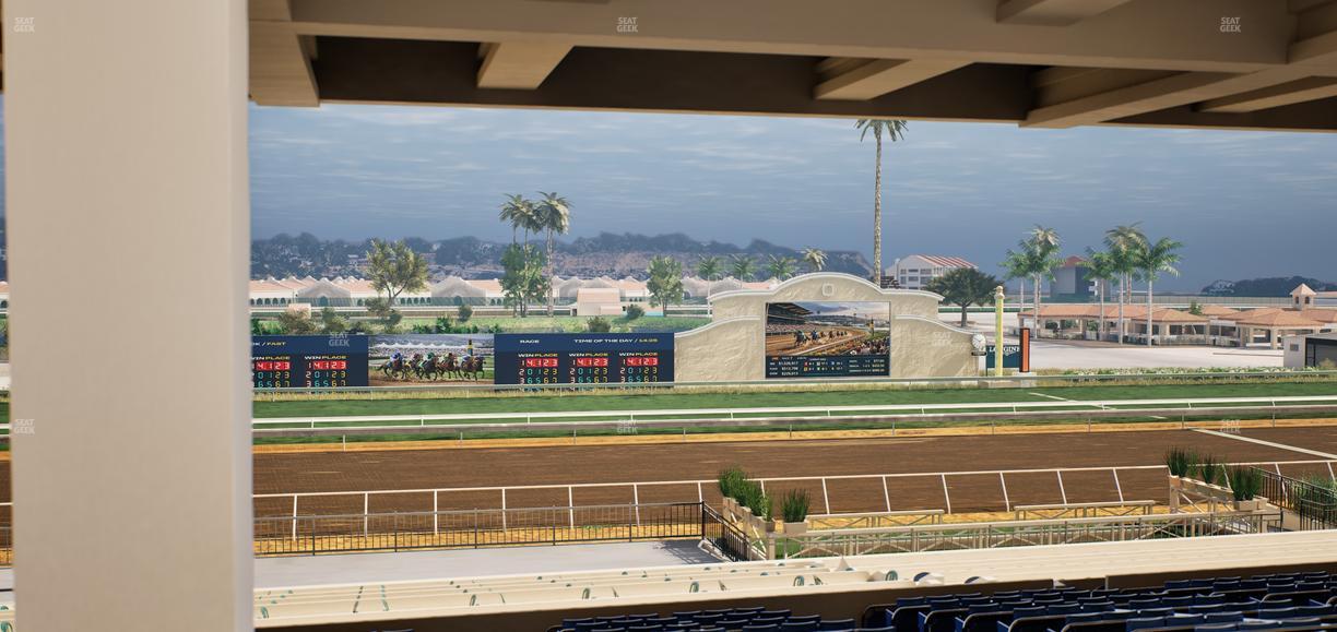 Del Mar Thoroughbred Club - Section Stretch Run Seat Lvl 3 Sec 6 Seat View