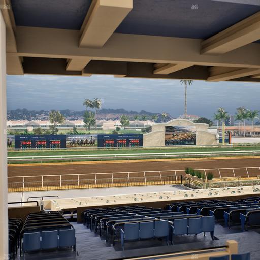 Del Mar Thoroughbred Club - Section Stretch Run Seat Lvl 3 Sec 7 Seat View