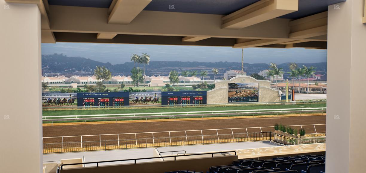 Del Mar Thoroughbred Club - Section Stretch Run Seat Lvl 3 Sec 8 Seat View