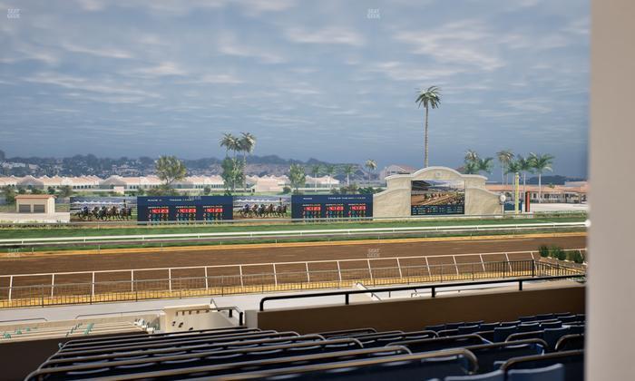 Del Mar Thoroughbred Club - Section Stretch Run Seat Lvl 3 Sec 8 Seat View