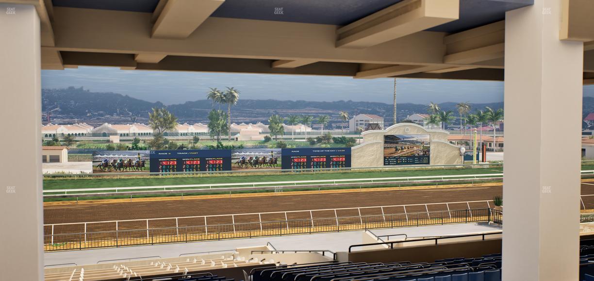 Del Mar Thoroughbred Club - Section Stretch Run Seat Lvl 3 Sec 9 Seat View