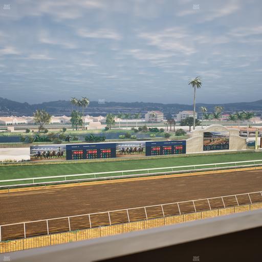 Del Mar Thoroughbred Club - Section Stretch Run Seat Lvl 4 Sec 11 Seat View