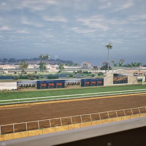 Del Mar Thoroughbred Club - Section Stretch Run Seat Lvl 4 Sec 11 Seat View