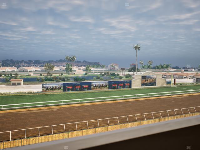 Del Mar Thoroughbred Club - Section Stretch Run Seat Lvl 4 Sec 11 Seat View
