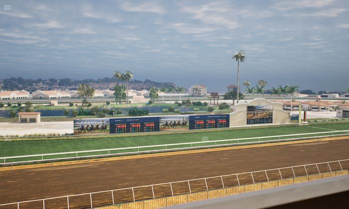 Del Mar Thoroughbred Club - Section Stretch Run Seat Lvl 4 Sec 11 Seat View