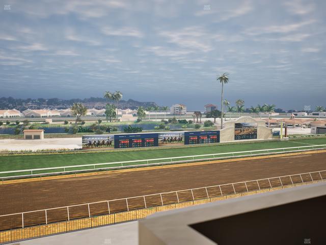 Del Mar Thoroughbred Club - Section Stretch Run Seat Lvl 4 Sec 12 Seat View