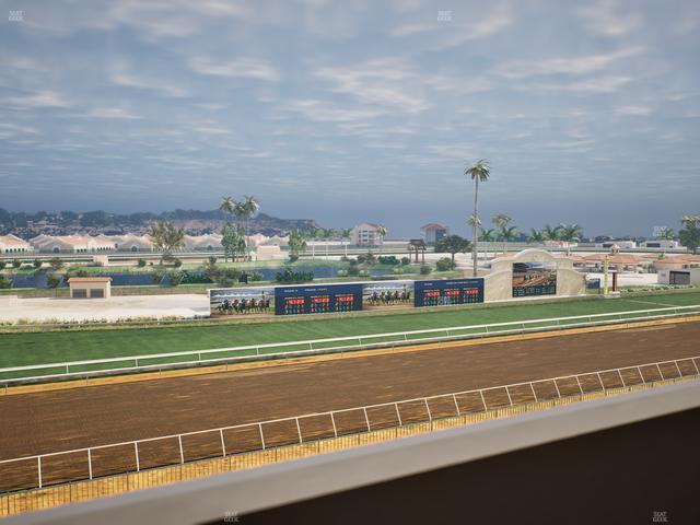 Del Mar Thoroughbred Club - Section Stretch Run Seat Lvl 4 Sec 13 Seat View
