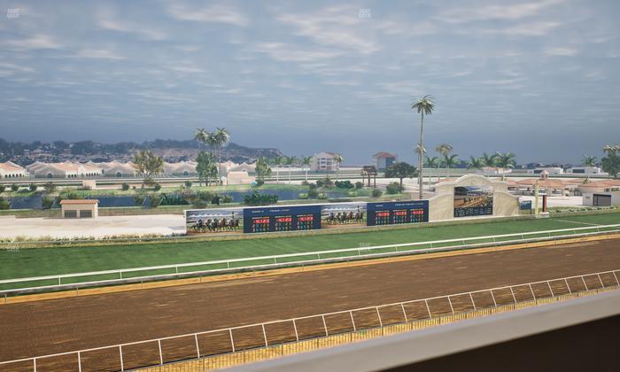Del Mar Thoroughbred Club - Section Stretch Run Seat Lvl 4 Sec 13 Seat View