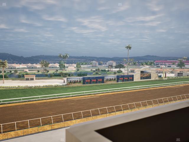 Del Mar Thoroughbred Club - Section Stretch Run Seat Lvl 4 Sec 14 Seat View