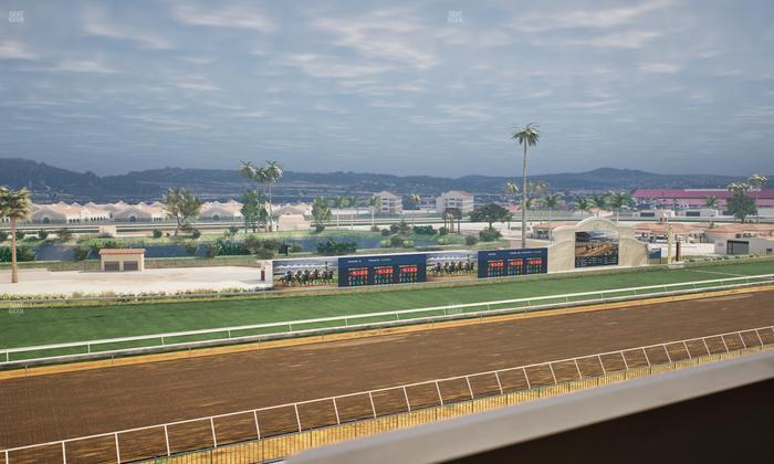 Del Mar Thoroughbred Club - Section Stretch Run Seat Lvl 4 Sec 14 Seat View