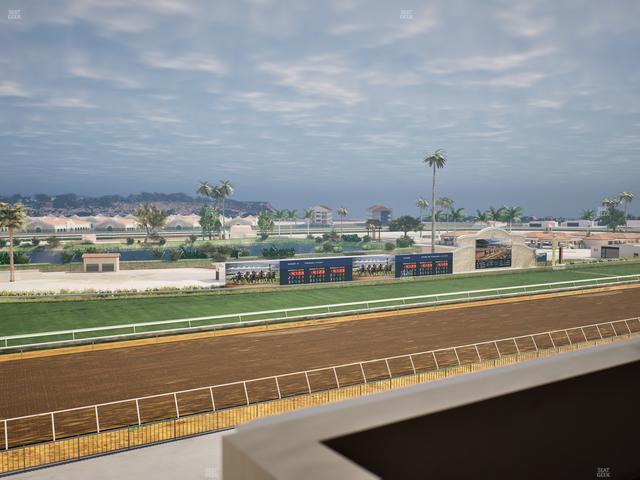 Del Mar Thoroughbred Club - Section Stretch Run Seat Lvl 4 Sec 14 Seat View
