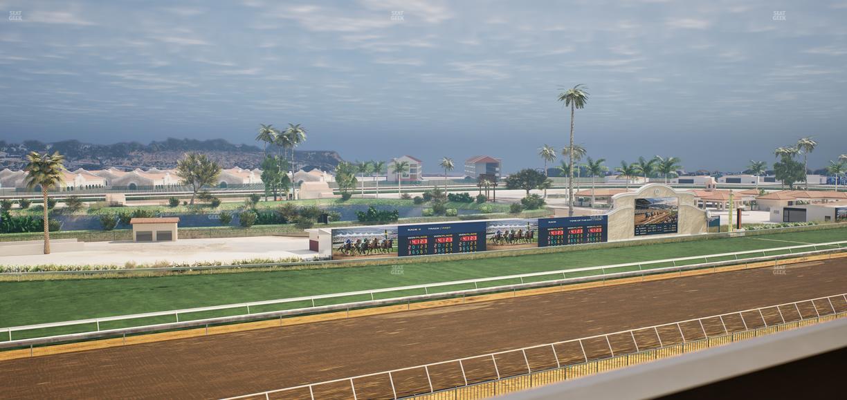 Del Mar Thoroughbred Club - Section Stretch Run Seat Lvl 4 Sec 15 Seat View