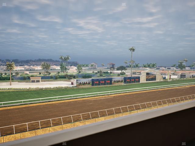 Del Mar Thoroughbred Club - Section Stretch Run Seat Lvl 4 Sec 15 Seat View