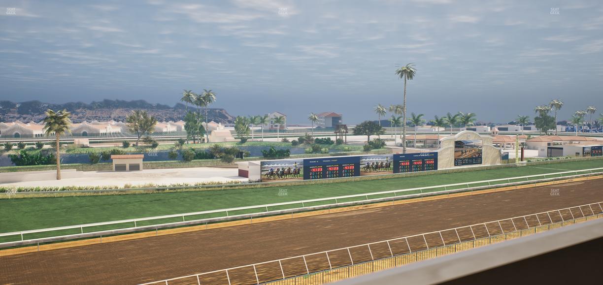 Del Mar Thoroughbred Club - Section Stretch Run Seat Lvl 4 Sec 16 Seat View