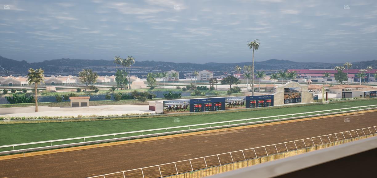 Del Mar Thoroughbred Club - Section Stretch Run Seat Lvl 4 Sec 16 Seat View