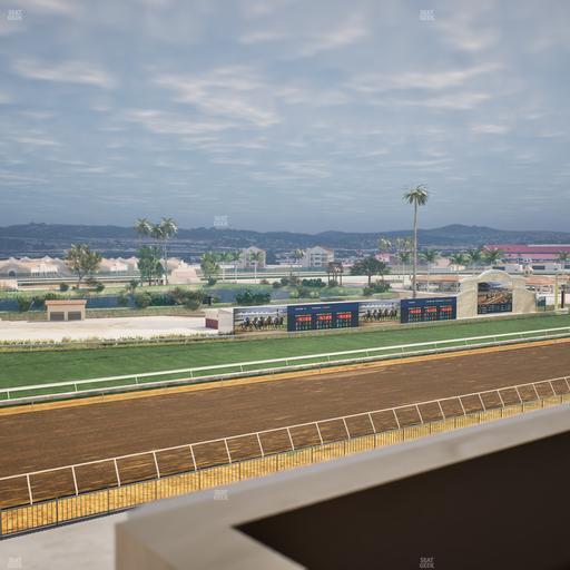 Del Mar Thoroughbred Club - Section Stretch Run Seat Lvl 4 Sec 16 Seat View
