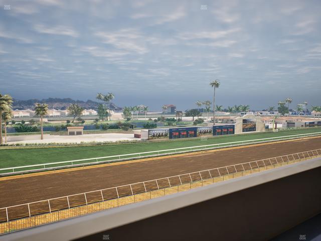 Del Mar Thoroughbred Club - Section Stretch Run Seat Lvl 4 Sec 17 Seat View