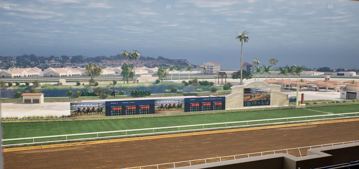 Del Mar Thoroughbred Club - Section Stretch Run Seat Lvl 5 Sec 11 Seat View