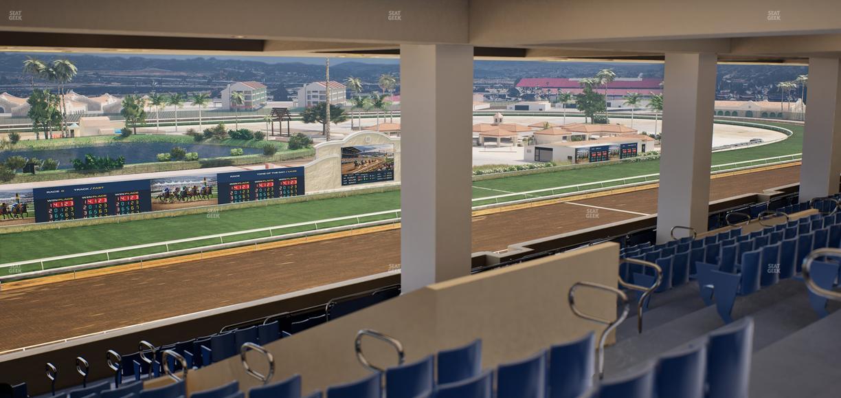 Del Mar Thoroughbred Club - Section Stretch Run Seat Lvl 5 Sec 12 Seat View