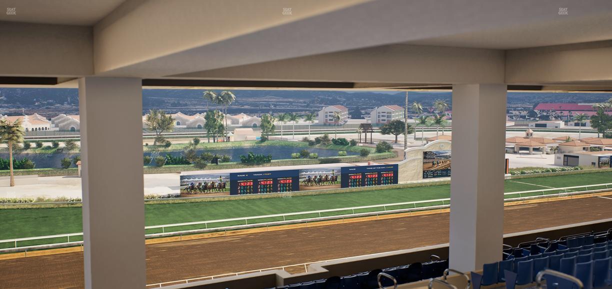 Del Mar Thoroughbred Club - Section Stretch Run Seat Lvl 5 Sec 13 Seat View