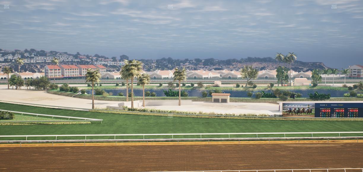 Del Mar Thoroughbred Club - Section Stretch Run Seat Lvl 5 Sec 14 Seat View