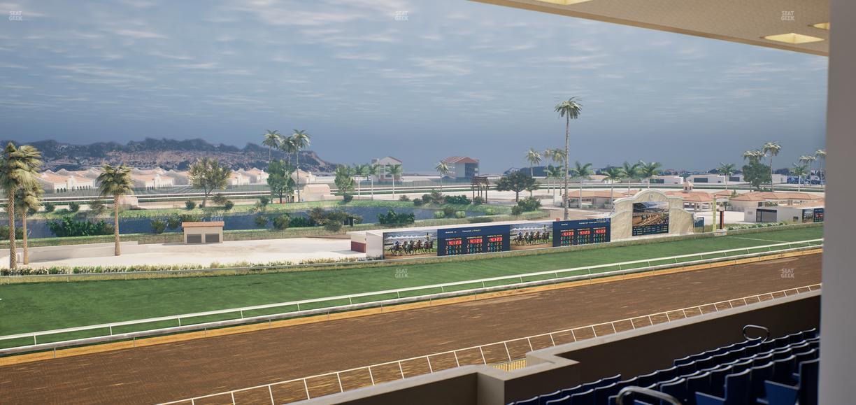 Del Mar Thoroughbred Club - Section Stretch Run Seat Lvl 5 Sec 17 Seat View