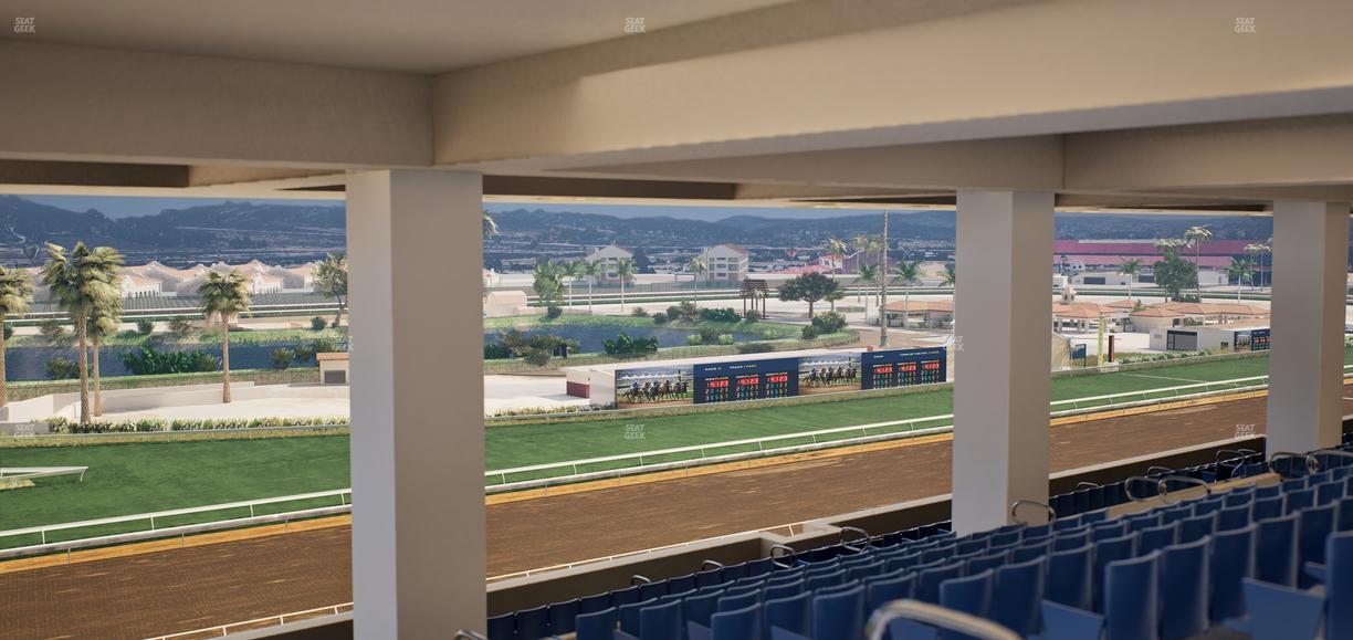 Del Mar Thoroughbred Club - Section Stretch Run Seat Lvl 5 Sec 18 Seat View