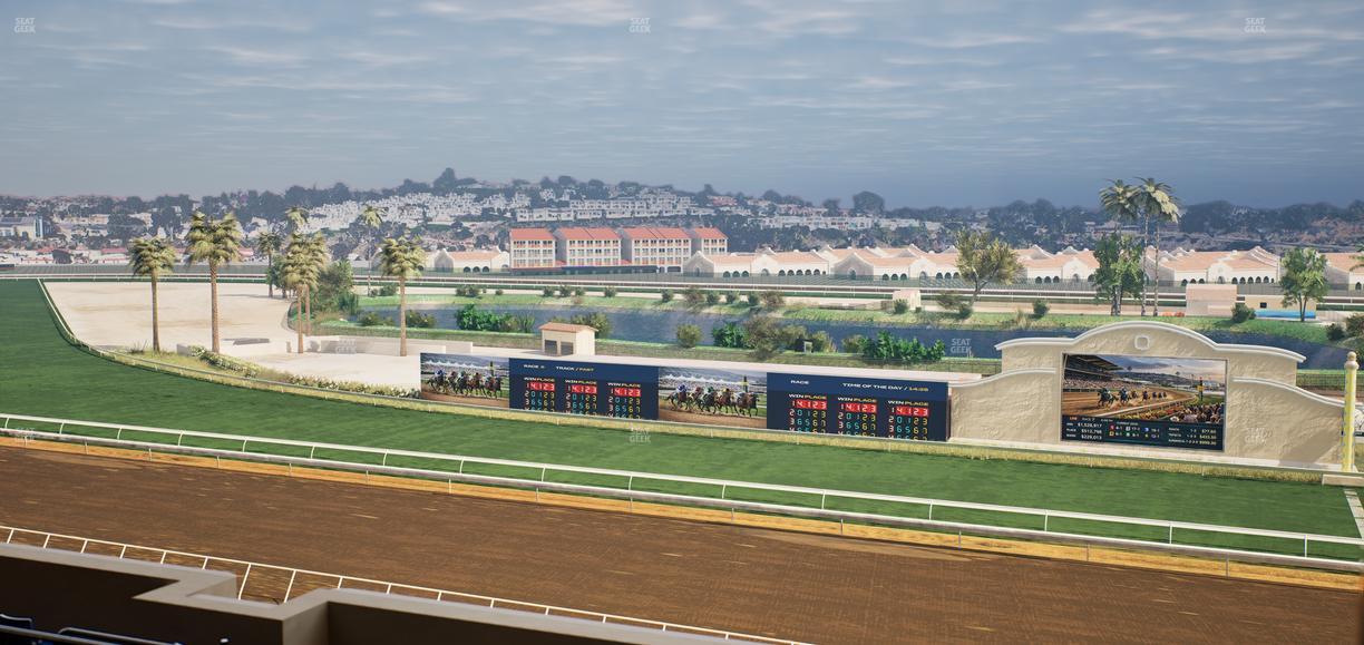 Del Mar Thoroughbred Club - Section Stretch Run Seat Lvl 5 Sec 3 Seat View