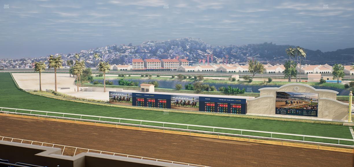 Del Mar Thoroughbred Club - Section Stretch Run Seat Lvl 5 Sec 3 Seat View