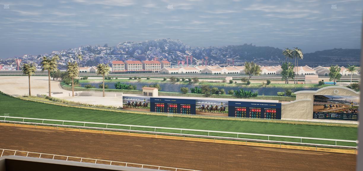 Del Mar Thoroughbred Club - Section Stretch Run Seat Lvl 5 Sec 5 Seat View