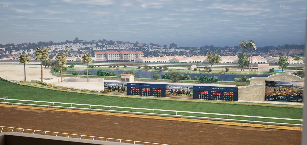 Del Mar Thoroughbred Club - Section Stretch Run Seat Lvl 5 Sec 5 Seat View