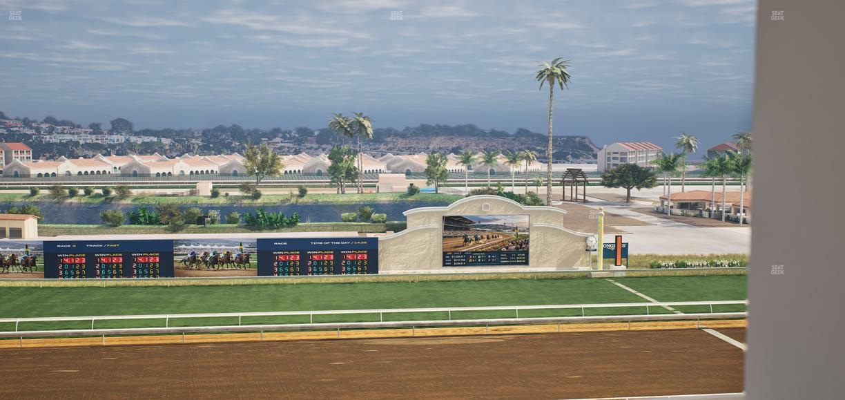 Del Mar Thoroughbred Club - Section Stretch Run Seat Lvl 5 Sec 6 Seat View