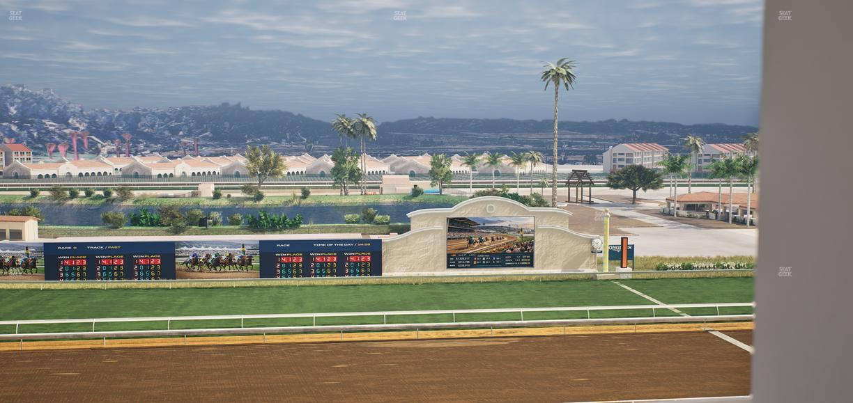 Del Mar Thoroughbred Club - Section Stretch Run Seat Lvl 5 Sec 6 Seat View