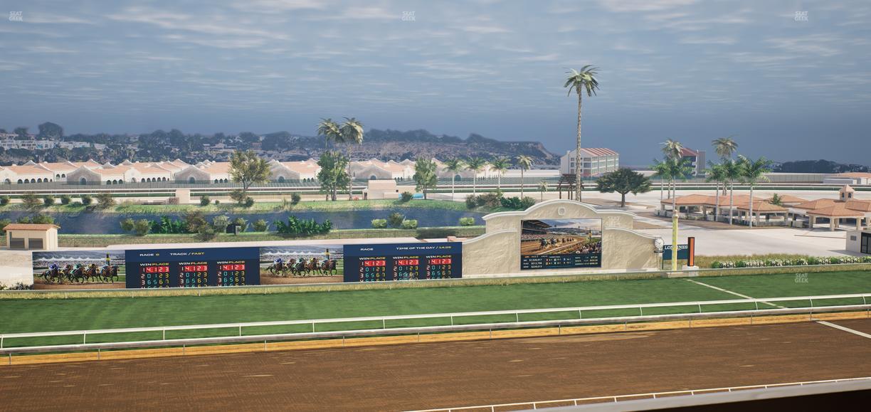 Del Mar Thoroughbred Club - Section Stretch Run Seat Lvl 5 Sec 8 Seat View
