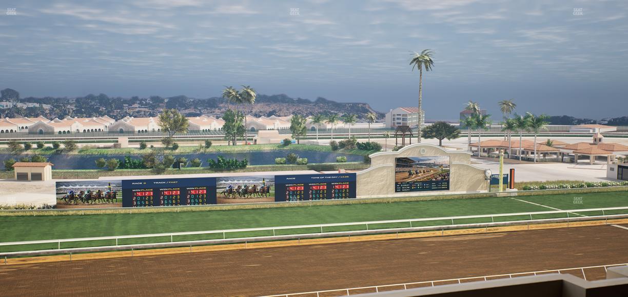 Del Mar Thoroughbred Club - Section Stretch Run Seat Lvl 5 Sec 9 Seat View