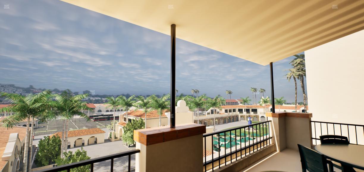 Del Mar Thoroughbred Club - Section Turf Club East Terrace Lvl 4 Seat View