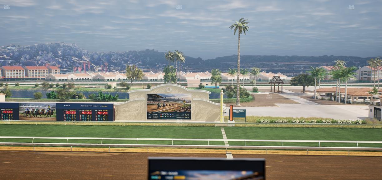 Del Mar Thoroughbred Club - Section Turf Club Lvl 4 Tbl 101 Seat View